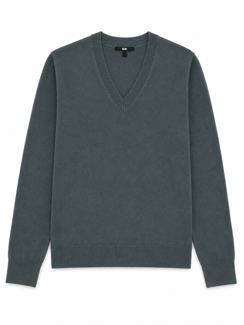 Uniqlo 100% Cashmere V-Neck Sweater Large
